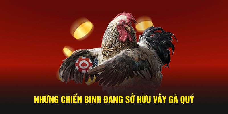 Những chiến binh đang sở hữu vảy gà quý